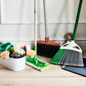 How to Pack Mops and Brooms for Moving