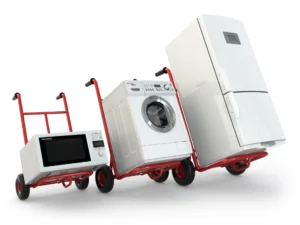 What is the best equipment to use when moving appliances?