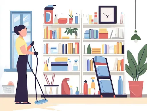 Aleks Moving for Cleaning