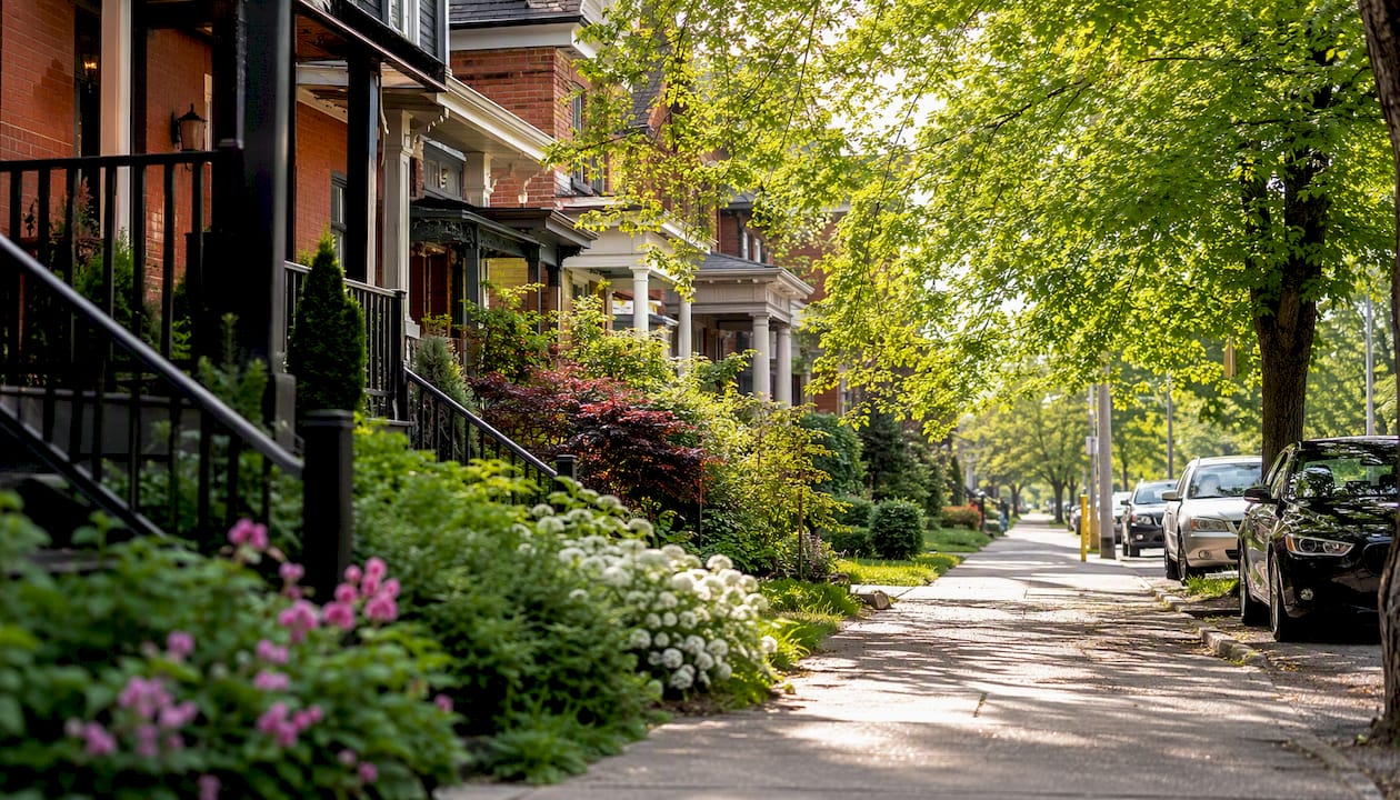 Kitchener neighbourhood street view