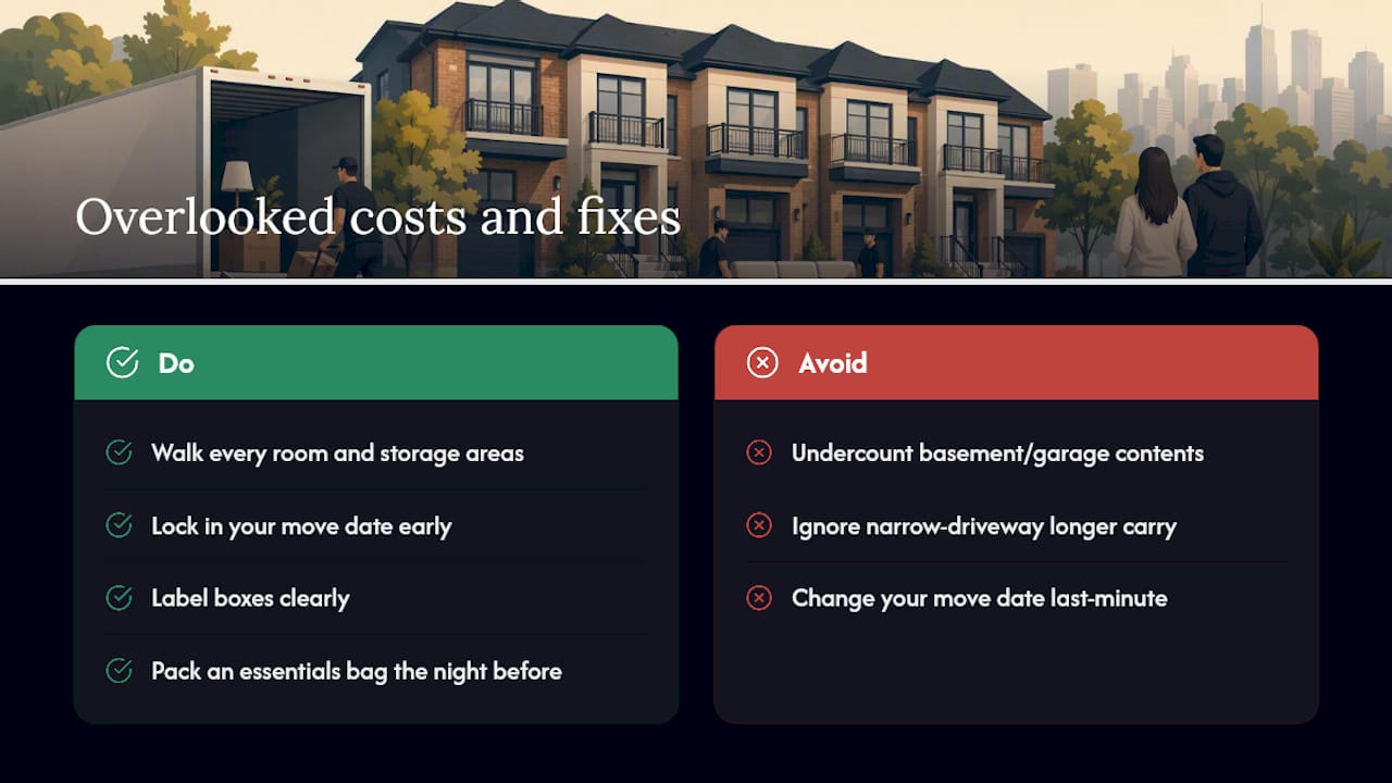 What clients often overlook (and what it costs them) — overview diagram